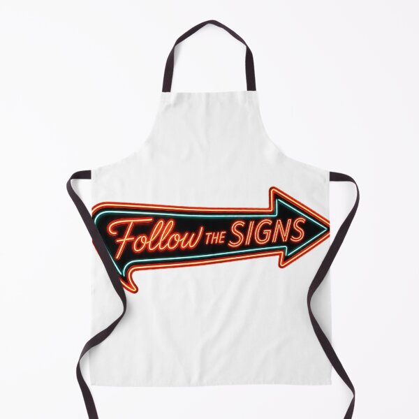 Item preview, Follow The Signs | Retro Neon Spiritual Arrow Shirt designed and sold by AOAinc.