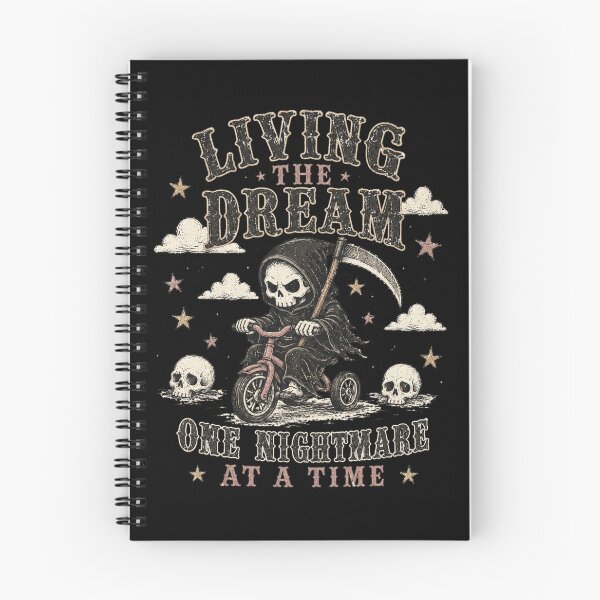 Item preview, Living The Dream One Nightmare At A Time Grim Reaper Tricycle designed and sold by Region.