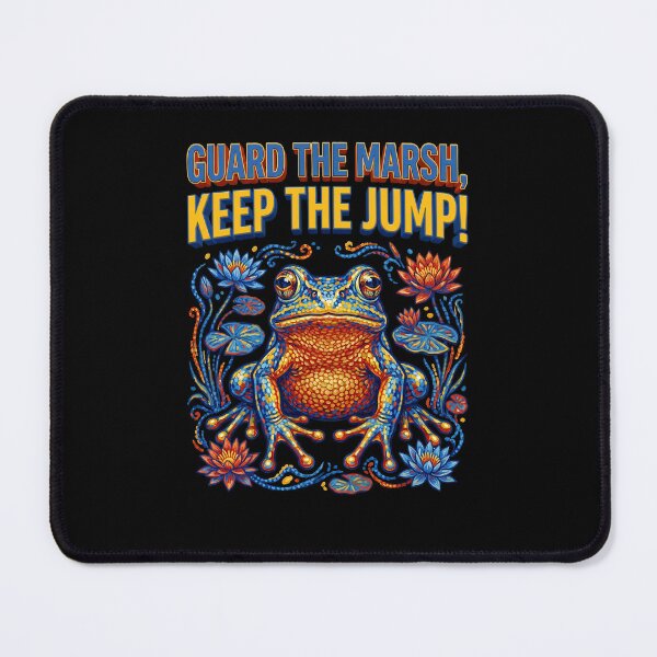 Item preview, Guard The Marsh Keep The Jump Frog designed and sold by TeeARTHY.