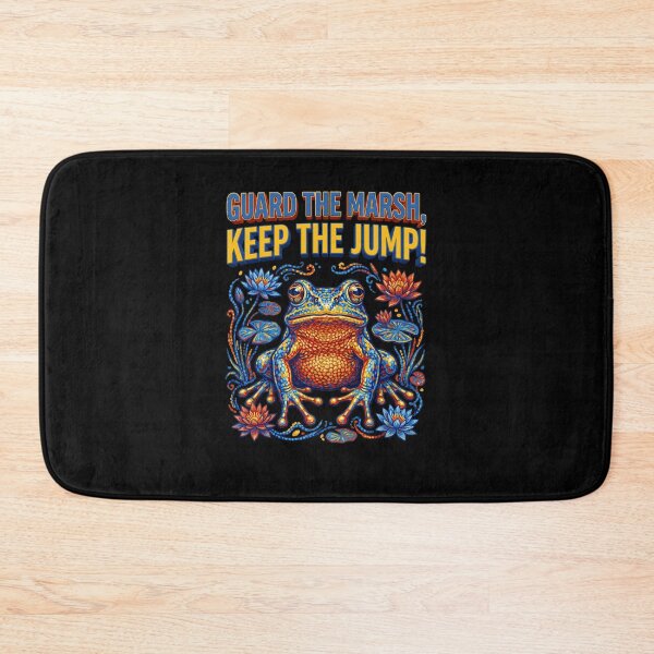 Item preview, Guard The Marsh Keep The Jump Frog designed and sold by TeeARTHY.