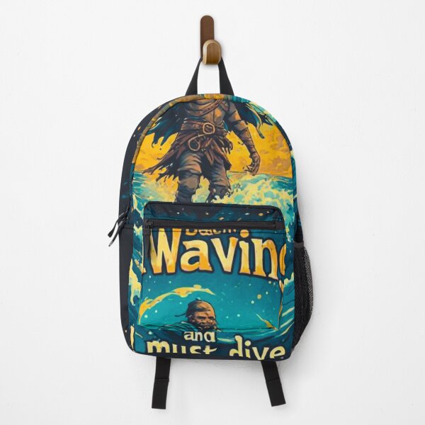 Item preview, Beach is waving and I must dive in designed and sold by Jsw-speedartja.