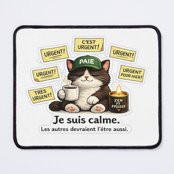Item preview, Chat - URGENT I am calm designed and sold by LeChatPaie.