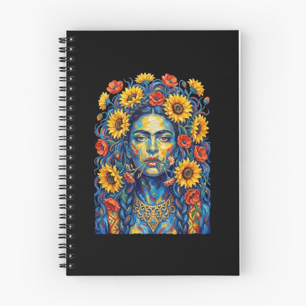 Item preview, Girasoles amarillos de Frida Kahlo designed and sold by TeeARTHY.