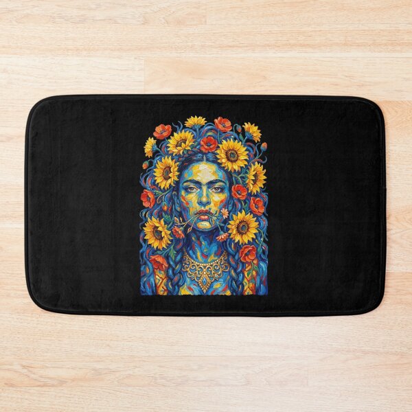 Item preview, Frida Kahlo  Yellow Sunflowers designed and sold by TeeARTHY.