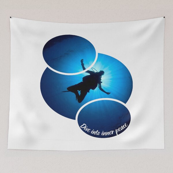 Item preview, Dive into inner peace designed and sold by gomood.