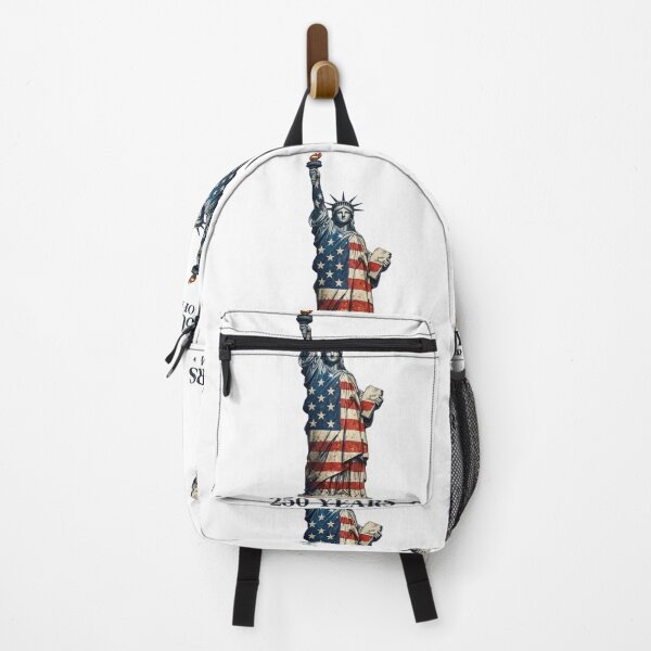Item preview, Liberty and Justice for All – Patriotic American Flag Statue of Liberty Design designed and sold by DoodloraStudio.