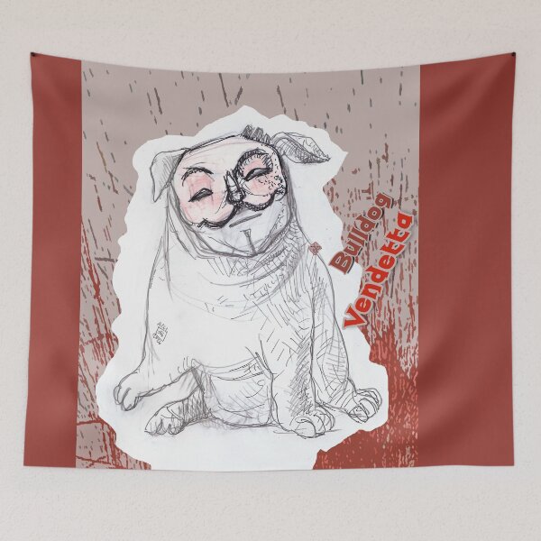 Item preview, Bulldog Vendetta (Drawing by ACCI) designed and sold by VanyssaGraphics.
