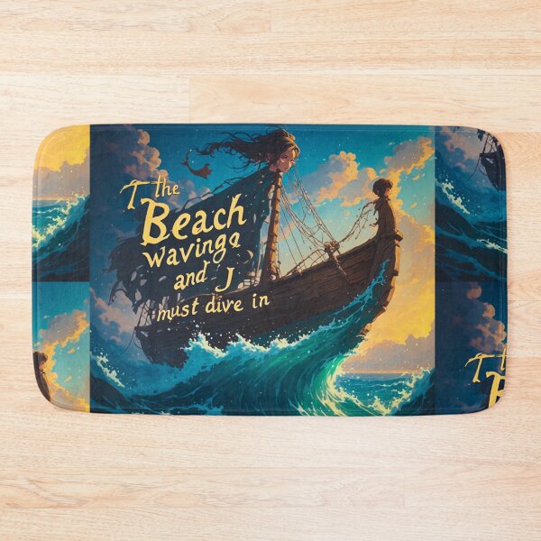 Item preview, Beach is waving and I must dive in designed and sold by Jsw-speedartja.