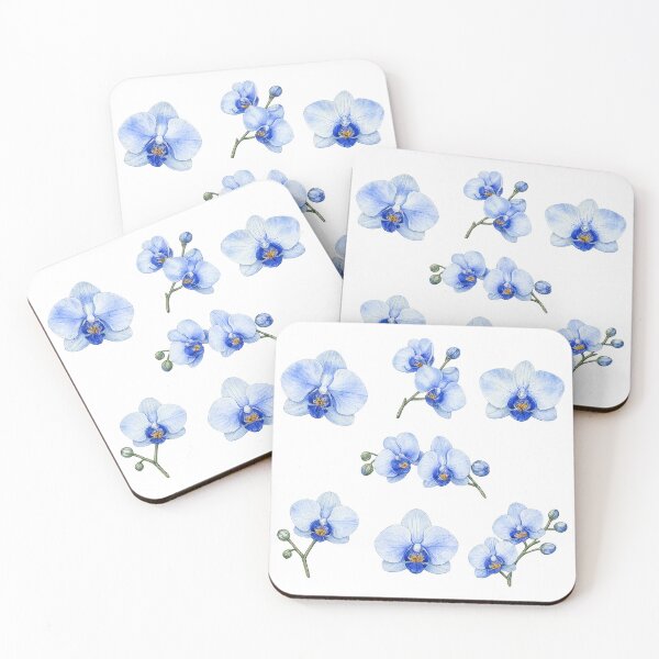 Item preview, Little Blue Orchids designed and sold by scicilysimonee.