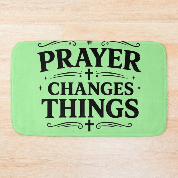 Item preview, Prayer Changes Things Christian Faith Design designed and sold by Jesusloverbrand.