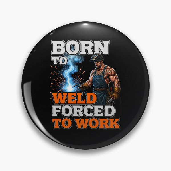 Item preview, Born To Weld Forced To Work T-Shirt | Funny Welder Gift | Proud Welding Design designed and sold by LabCore.
