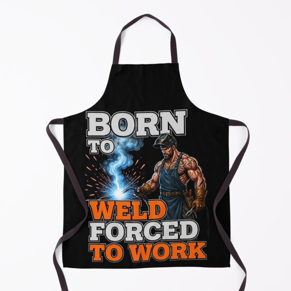 Item preview, Born To Weld Forced To Work T-Shirt | Funny Welder Gift | Proud Welding Design designed and sold by LabCore.
