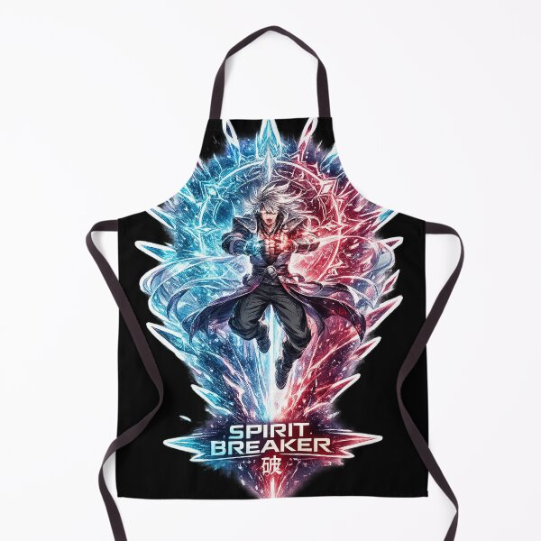 Item preview, Spirit Breaker — Anime Warrior Divides Fire and Ice designed and sold by Cyber Kitsune.