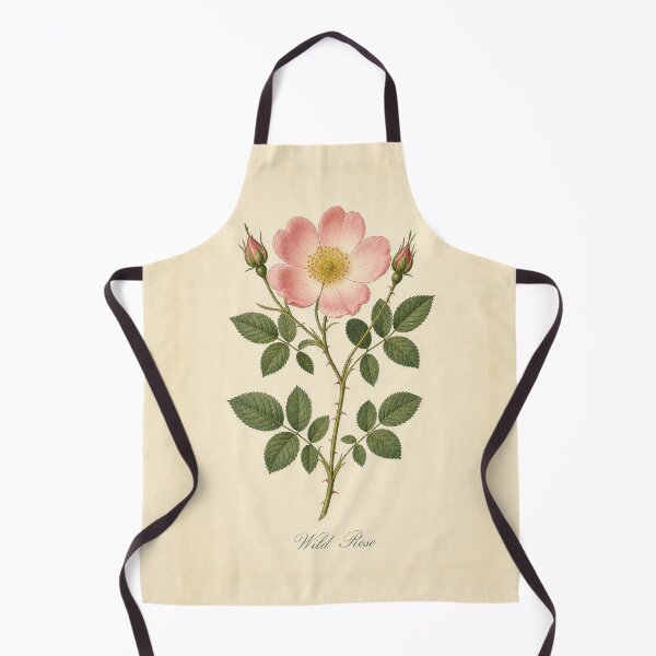 Item preview, Antique Wild Rose Vintage Botanical Illustration designed and sold by NuvoraNest.