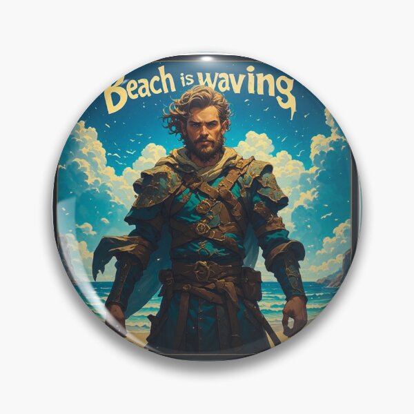 Item preview, Beach is waving and I must dive in designed and sold by Jsw-speedartja.