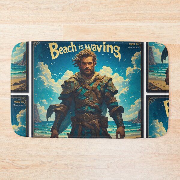 Item preview, Beach is waving and I must dive in designed and sold by Jsw-speedartja.