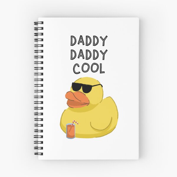 Item preview, DADDY DADDY COOL funny duck designed and sold by CleverHedgehog.