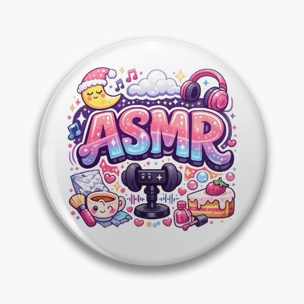Item preview, Cute Kawaii ASMR Artist Girl ASMRtist Sleep Triggers designed and sold by Leonardo Palumbo.