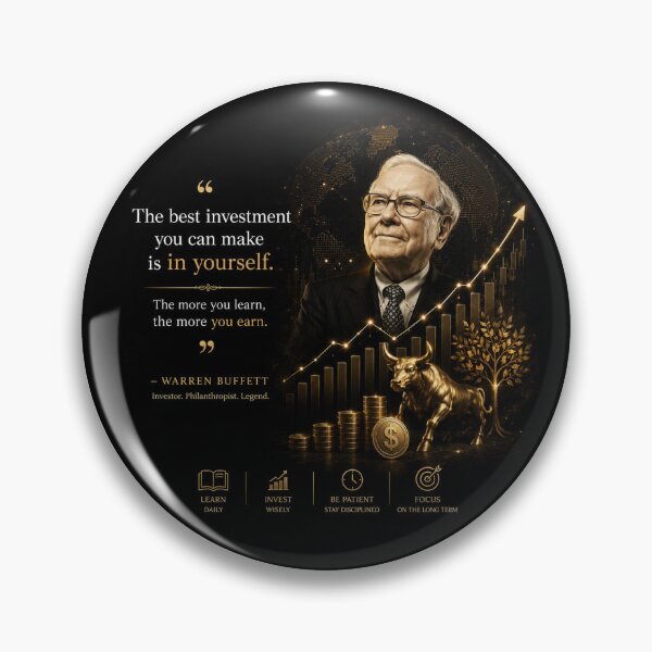 Item preview, Warren Buffet Investments designed and sold by Elegant Works.