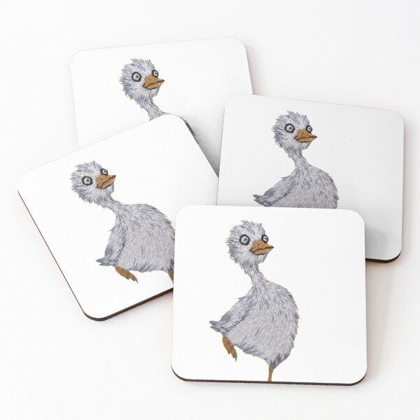 Item preview, An angry duckling hand-embroidery designed and sold by Alsa-handembroidery.