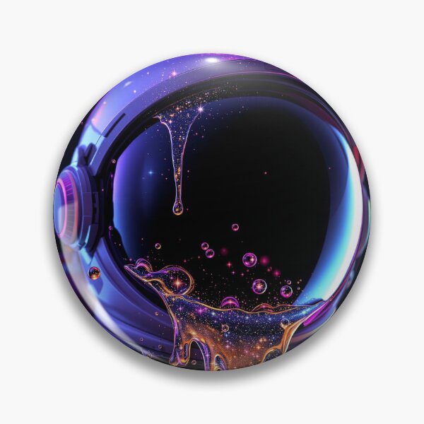 Item preview, Cosmic Astronaut Liquid Galaxy Art designed and sold by EasyTees4u.