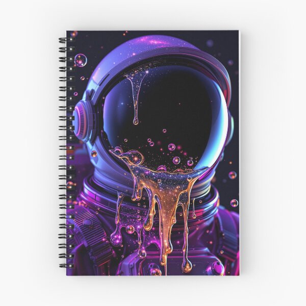 Item preview, Cosmic Astronaut Liquid Galaxy Art designed and sold by EasyTees4u.