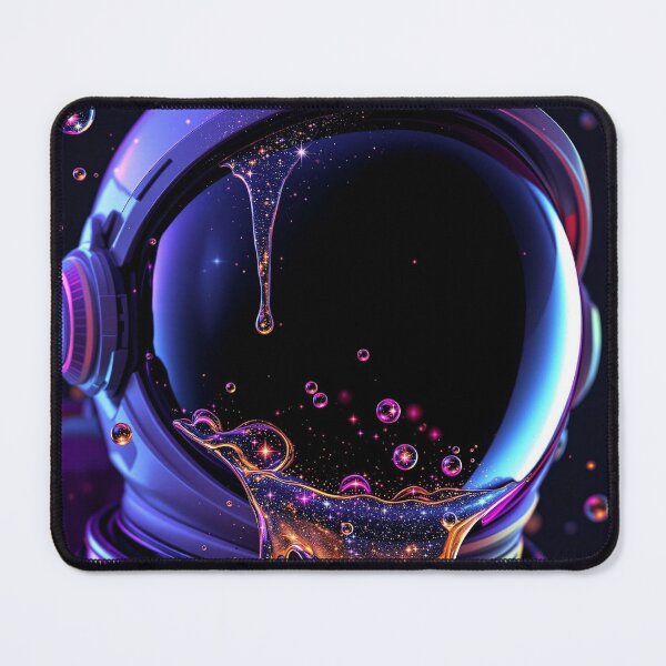 Item preview, Cosmic Astronaut Liquid Galaxy Art designed and sold by EasyTees4u.