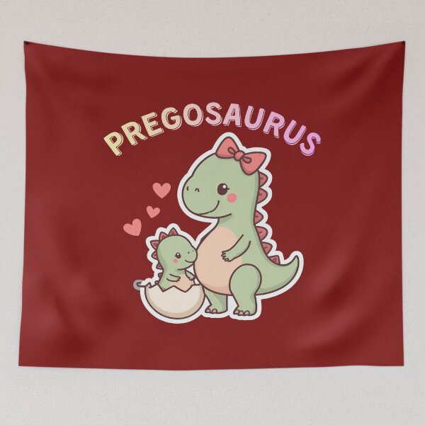 Item preview, Pregosaurus Cute Pregnant Dinosaur Mom To Be designed and sold by ConcepTWM.