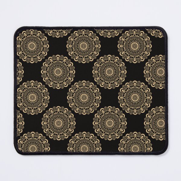 Item preview, Gold Mandala Luxury Pattern | Black Gold Seamless Ornate designed and sold by Dino-Lune.