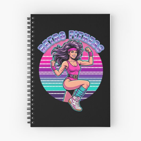 Item preview, 80s Retro Fitness Aerobics Goddess Vaporwave Icon designed and sold by KelliesGrafix.