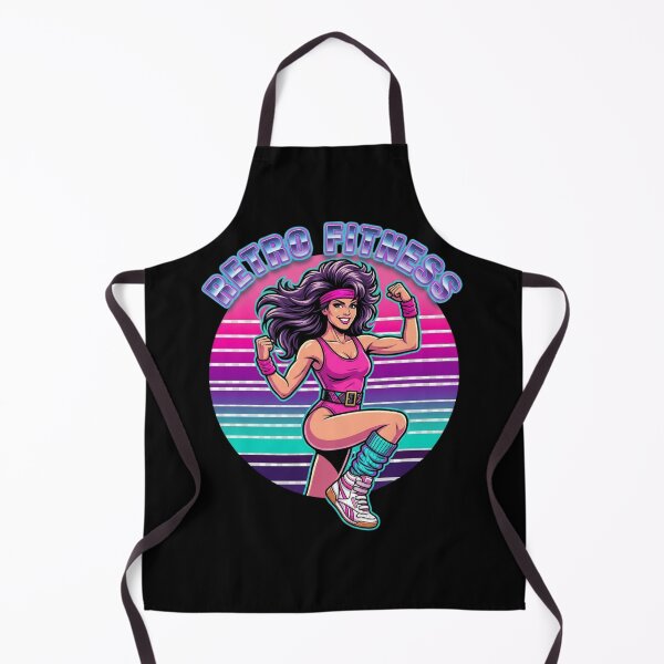 Item preview, 80s Retro Fitness Aerobics Goddess Vaporwave Icon designed and sold by KelliesGrafix.