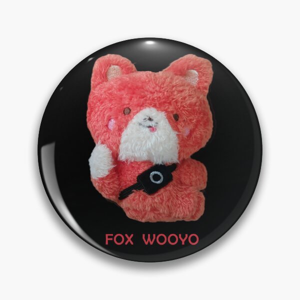 Item preview, Fox Wooyo - Cute Ateez Wooyoung Fox Plushie  designed and sold by Tokraz-art.