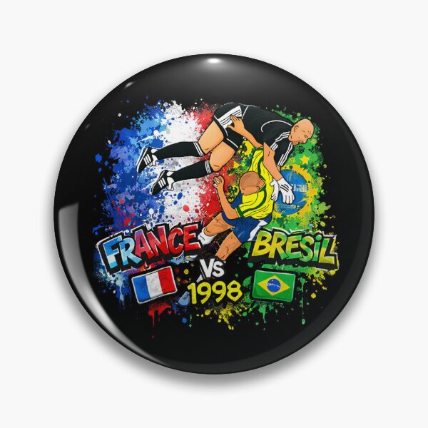 Item preview, France vs Brazil 1998 – Barthez vs Ronaldo | Graffiti Edition designed and sold by Wawan35200.