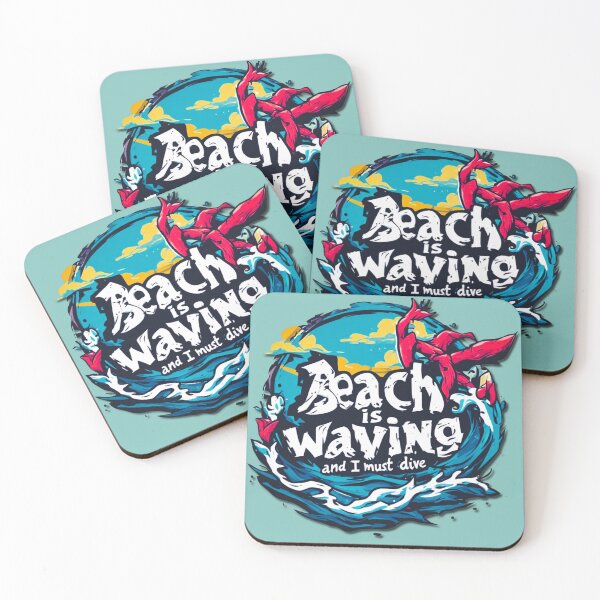 Item preview, Beach is waving and I must dive in designed and sold by Jsw-speedartja.