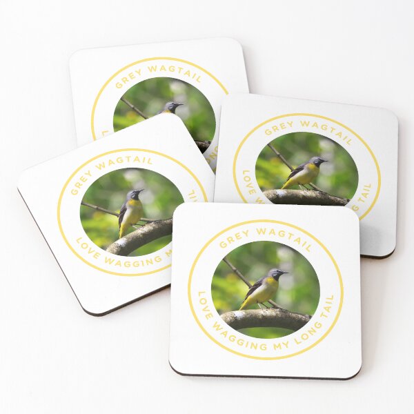 Item preview, Grey Wagtail - Love Wagging My Tail designed and sold by KM Wong Photography.