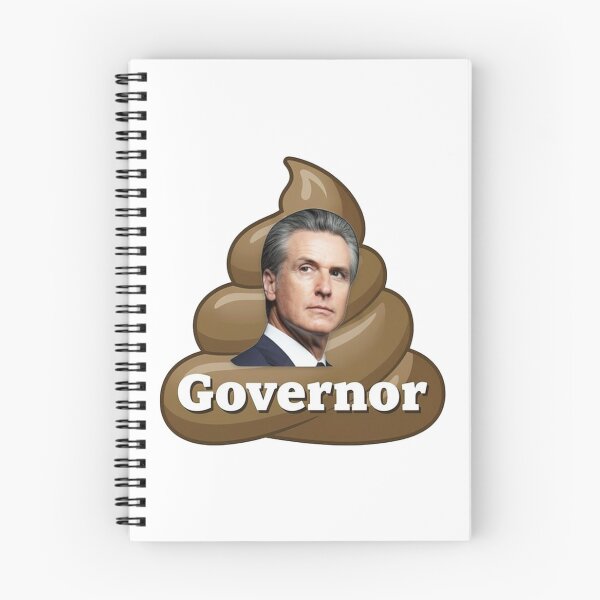 Item preview, Anti Gavin Newsom Governor Sticker designed and sold by CataractPress.
