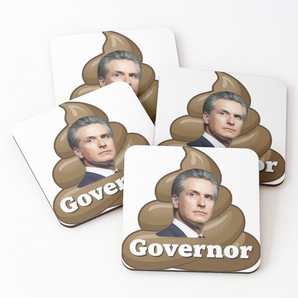 Item preview, Anti Gavin Newsom Governor Sticker designed and sold by CataractPress.