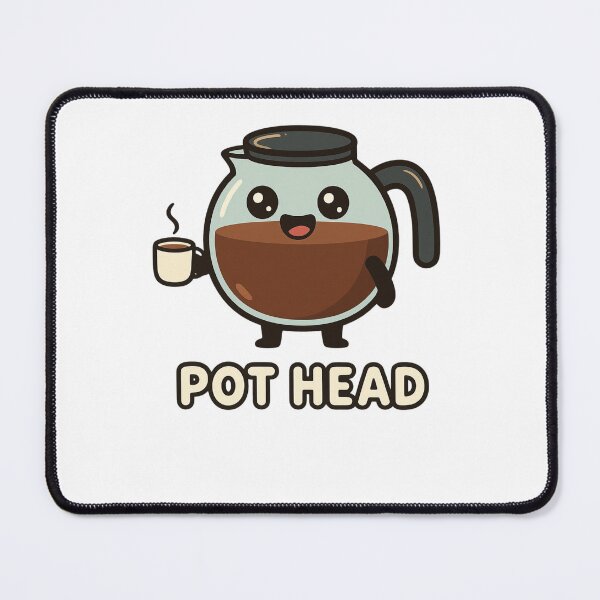 Item preview, Pot Head Cute Kawaii Coffee designed and sold by FreeArt2.