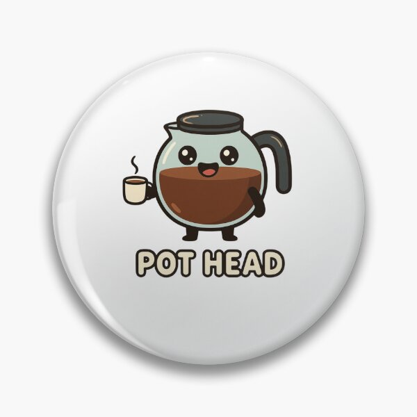 Item preview, Pot Head Cute Kawaii Coffee designed and sold by FreeArt2.