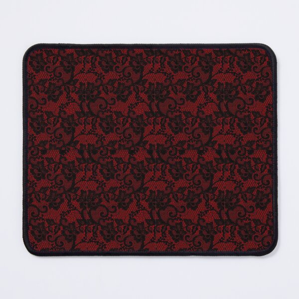 Item preview, Elegant Vintage Black and Red Lace Pattern designed and sold by Hrndz Store.