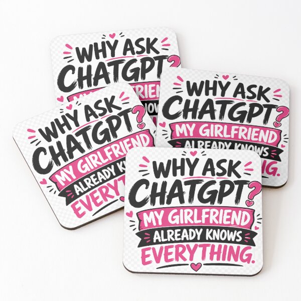 Item preview, Funny Girlfriend Knows Everything Quote designed and sold by HiteshArt111.