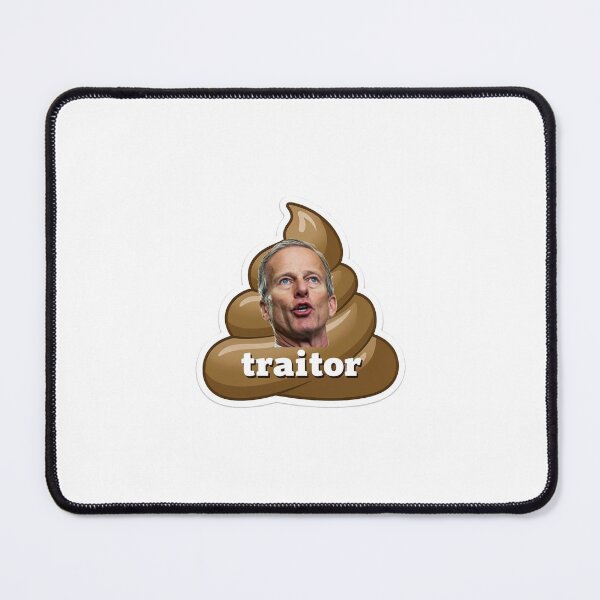 Item preview, Anti John Thune Traitor RINO Sticker designed and sold by CataractPress.