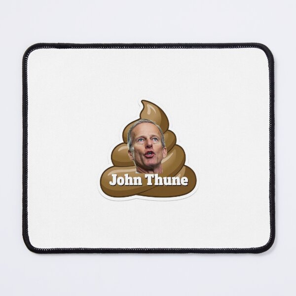 Item preview, Anti John Thune South Dakota Senator Sticker designed and sold by CataractPress.