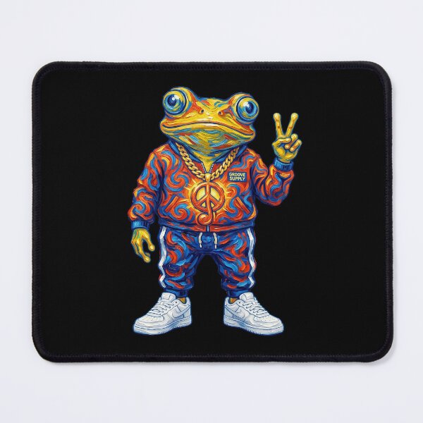 Item preview, Peace Out Dude Frog designed and sold by TeeARTHY.