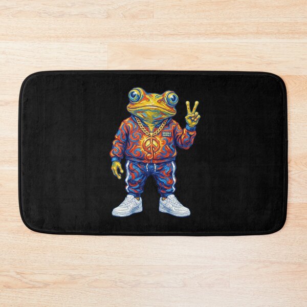 Item preview, Peace Out Dude Frog   designed and sold by TeeARTHY.