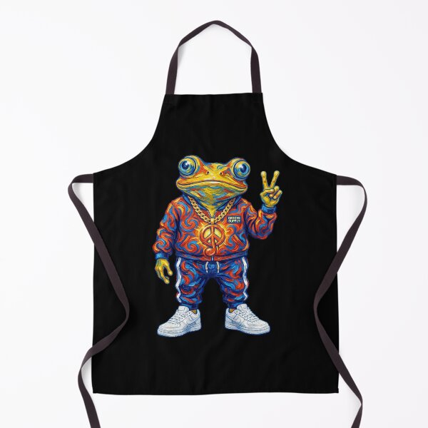 Item preview, Peace Out Dude Frog   designed and sold by TeeARTHY.