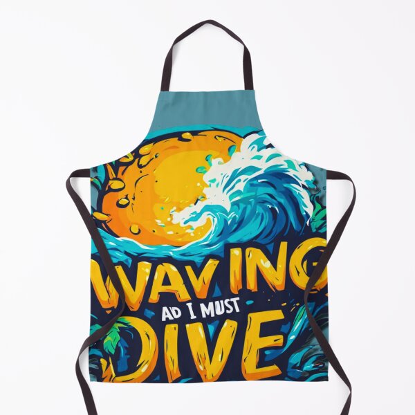 Item preview, Beach is waving and I must dive in designed and sold by Jsw-speedartja.
