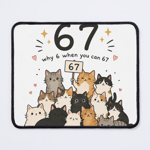 Item preview, 67 Cat Chaos designed and sold by funny things random.