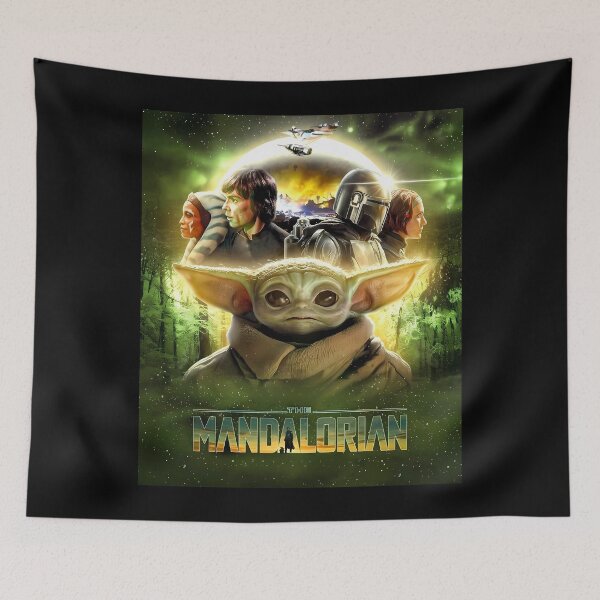 Item preview, Mando & Grogu  designed and sold by Zicaffe.