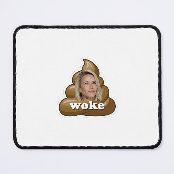 Item preview, Anti Chelsea Handler Woke Comedian Sticker designed and sold by CataractPress.